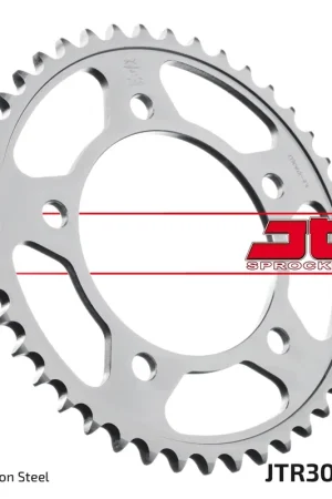 Veilige Betaling JT SPROCKETS - REAR STEEL 43T, 530 - Sprockets - Kwaliteitsmateriaal